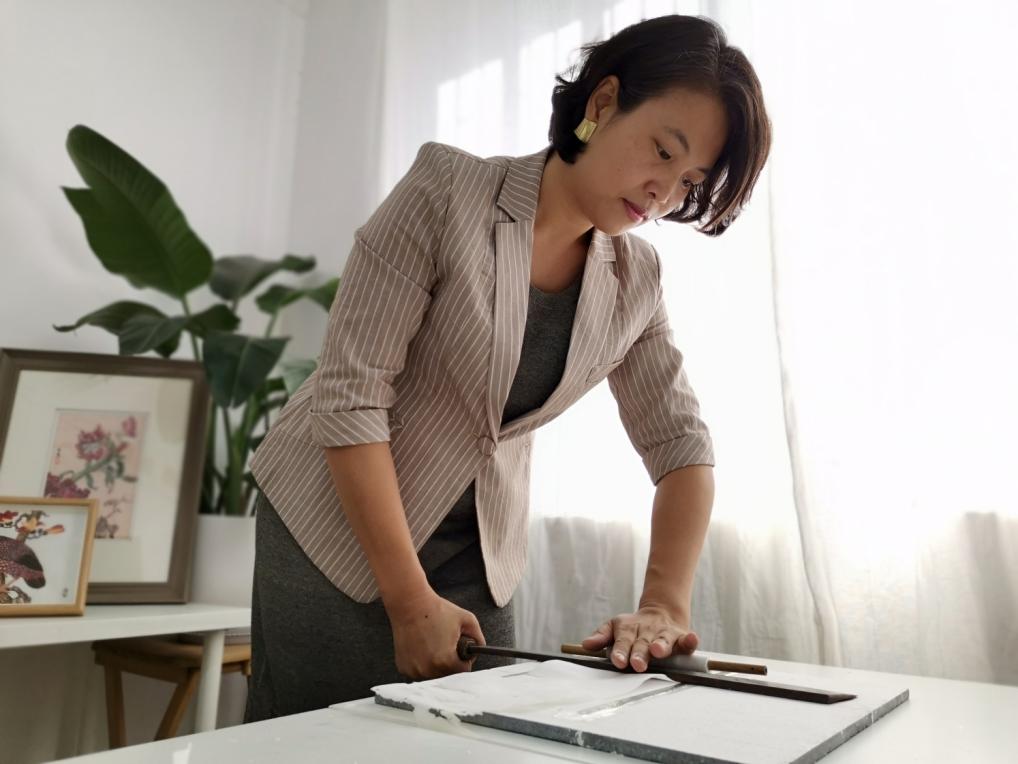 苏昕老师制作通草片