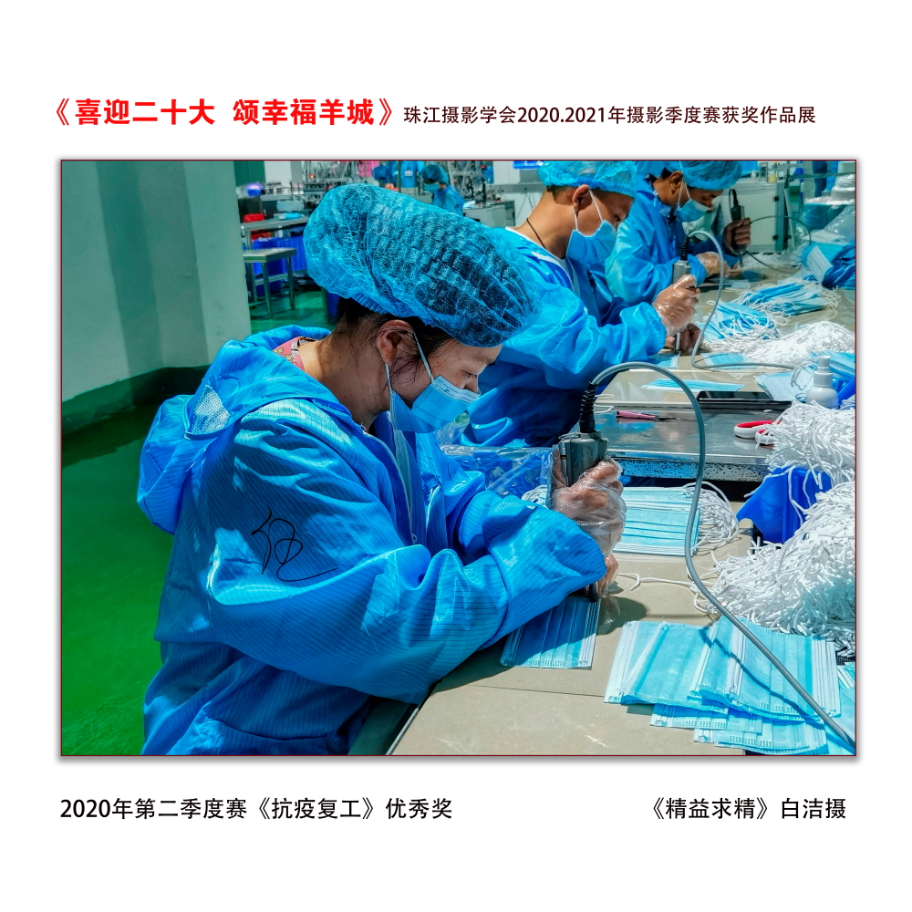 第二季度《抗疫复工》优秀奖_《精益求精》白洁